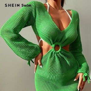 Shein Cut-out Ring Cover Up Dress